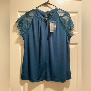 Worthington Short Sleeve Blouse